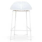 Breeze 65cm Bar Stool - Full White Bar Stool M-Sun-Core