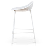 Breeze 65cm Bar Stool - Full White Bar Stool M-Sun-Core