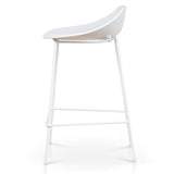 Breeze 65cm Bar Stool - Full White Bar Stool M-Sun-Core