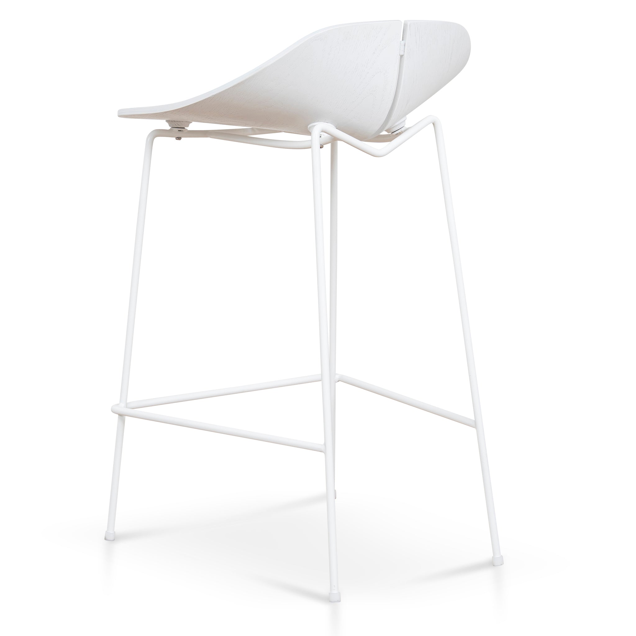 Breeze 65cm Bar Stool - Full White Bar Stool M-Sun-Core