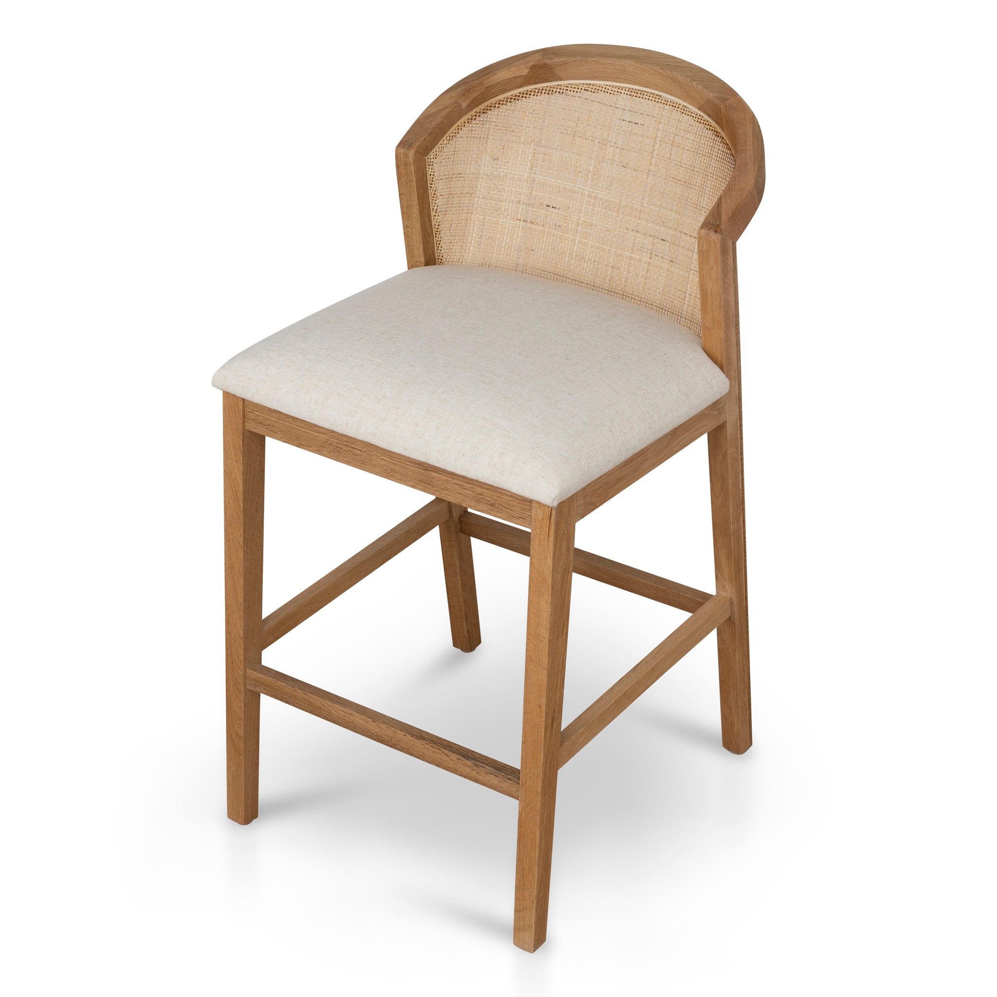 Margie Fabric Barstool - Dawn Beige Bar Stool LJ-Core