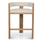 Miles Natural Barstool - Dawn Beige Bar Stool LJ-Core