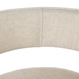 Miles Natural Barstool - Dawn Beige Bar Stool LJ-Core