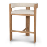 Miles Natural Barstool - Dawn Beige Bar Stool LJ-Core