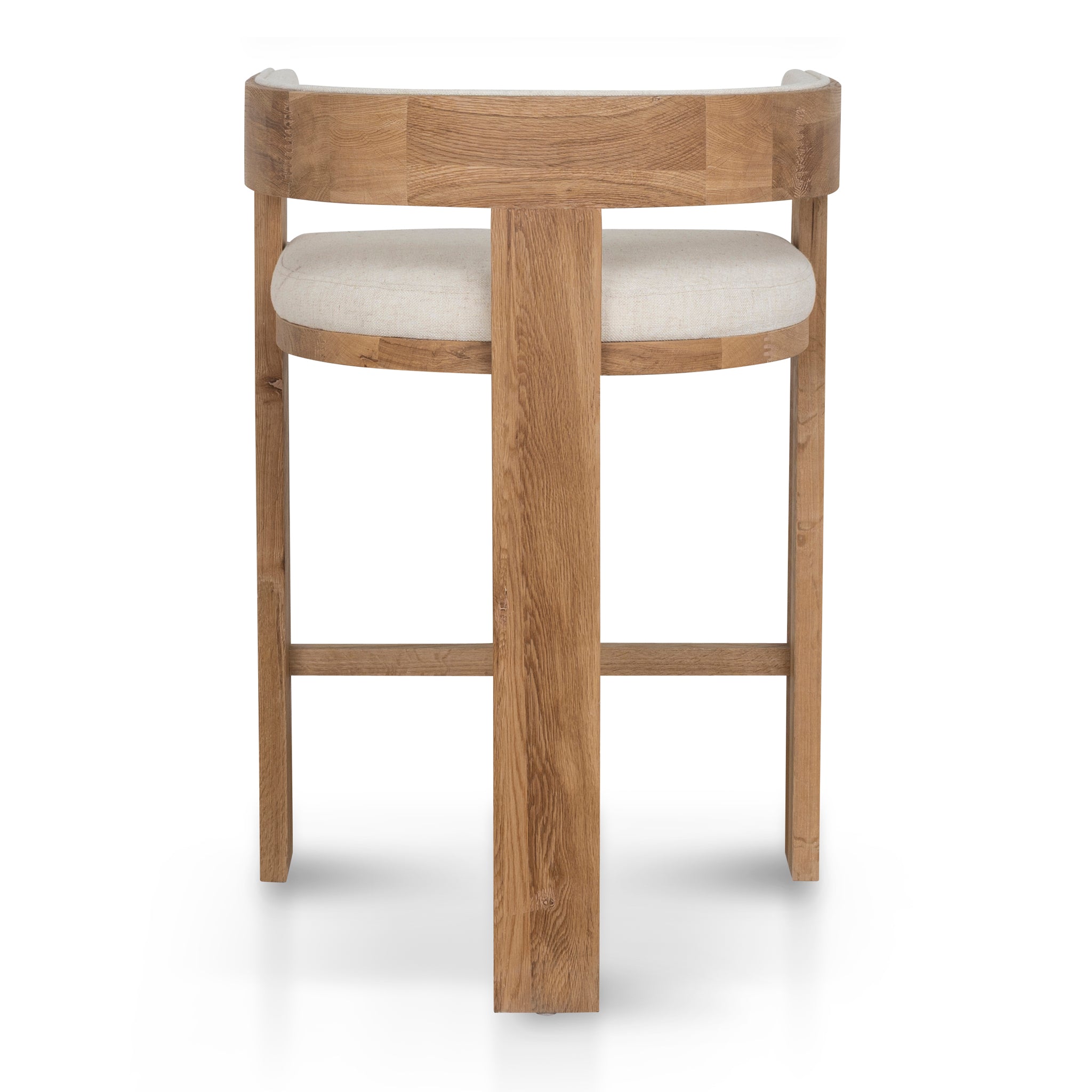 Miles Natural Barstool - Dawn Beige Bar Stool LJ-Core