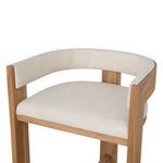 Miles Natural Barstool - Dawn Beige Bar Stool LJ-Core