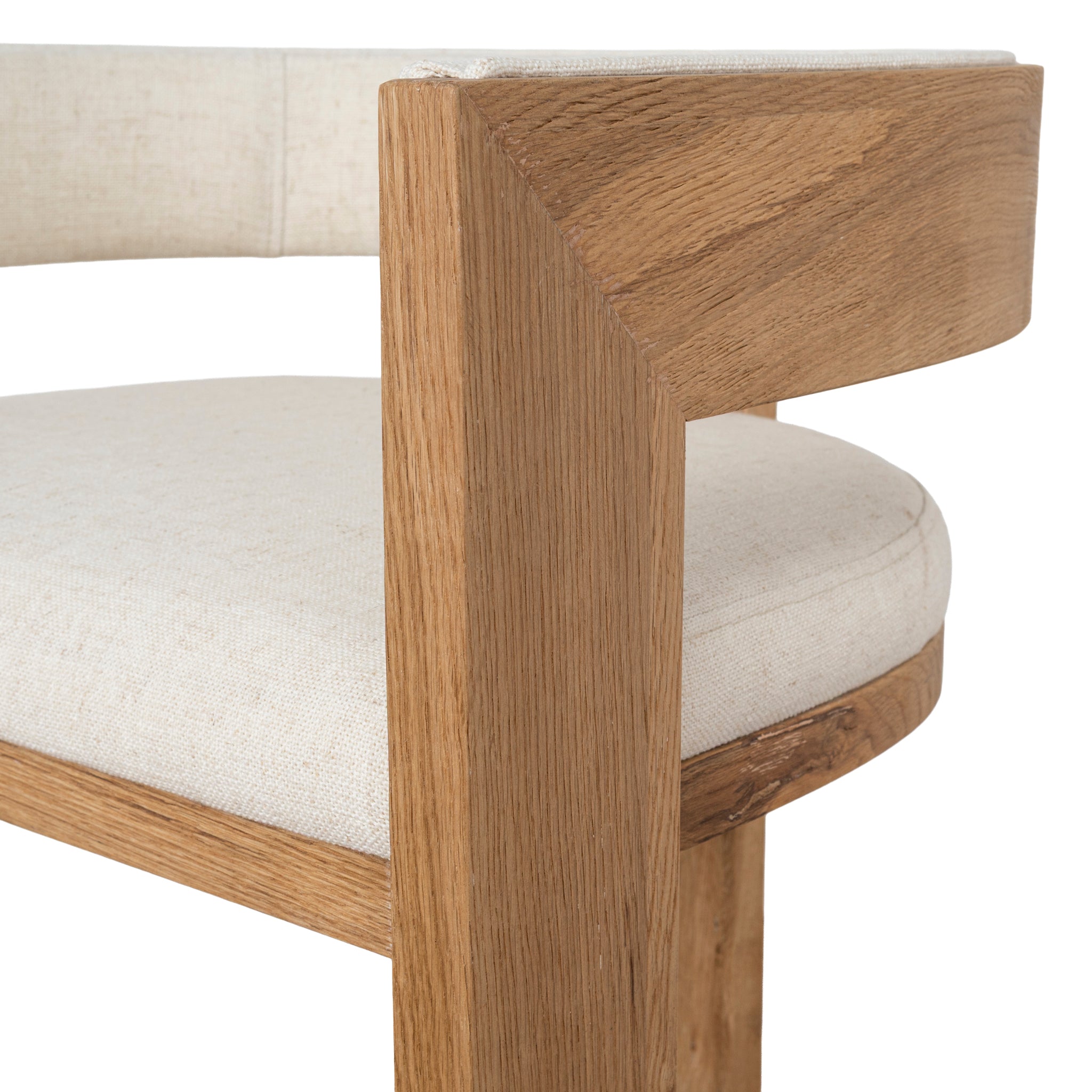 Miles Natural Barstool - Dawn Beige Bar Stool LJ-Core