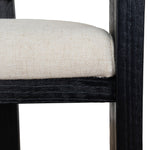 Miles Black ELM Barstool - Dawn Beige Bar Stool LJ-Core