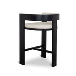 Miles Black ELM Barstool - Dawn Beige Bar Stool LJ-Core