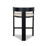 Miles Black ELM Barstool - Dawn Beige Bar Stool LJ-Core