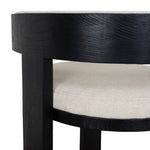 Miles Black ELM Barstool - Dawn Beige Bar Stool LJ-Core