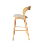 Marlow 65cm Natural Bar Stool - Naxos Beige Bar Stool Naxos-Core