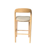 Marlow 65cm Natural Bar Stool - Naxos Beige Bar Stool Naxos-Core