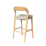 Marlow 65cm Natural Bar Stool - Naxos Beige Bar Stool Naxos-Core