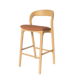 Marlow 65cm Natural Bar Stool - Naxos Tan Bar Stool Naxos-Core