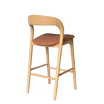Marlow 65cm Natural Bar Stool - Naxos Tan Bar Stool Naxos-Core