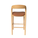 Marlow 65cm Natural Bar Stool - Naxos Tan Bar Stool Naxos-Core