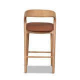 Marlow 65cm Natural Bar Stool - Naxos Tan Bar Stool Naxos-Core