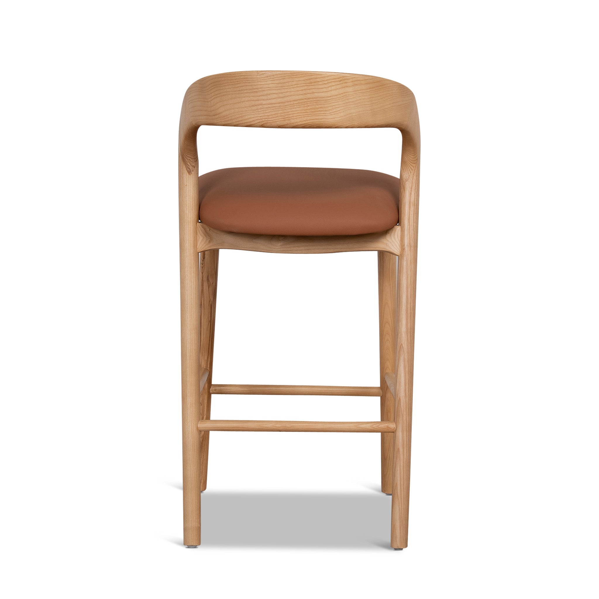 Marlow 65cm Natural Bar Stool - Naxos Tan Bar Stool Naxos-Core