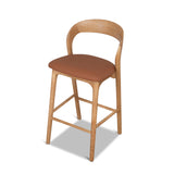 Marlow 65cm Natural Bar Stool - Naxos Tan Bar Stool Naxos-Core