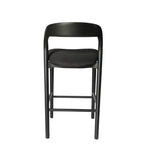 Marlow 65cm Bar Stool - Full Black Bar Stool Naxos-Core