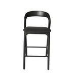 Marlow 65cm Bar Stool - Full Black Bar Stool Naxos-Core