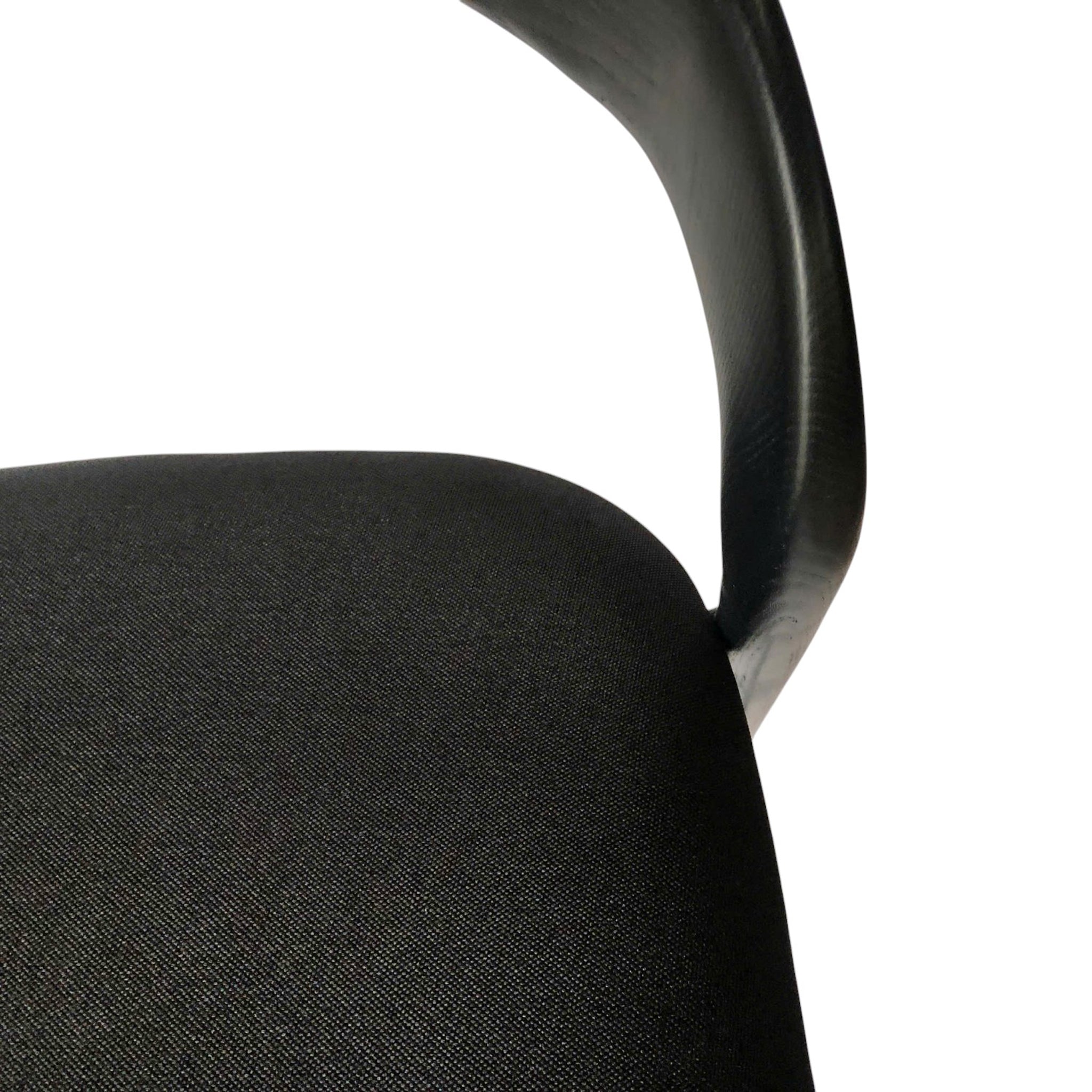 Marlow 65cm Bar Stool - Full Black Bar Stool Naxos-Core