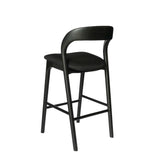Marlow 65cm Bar Stool - Full Black Bar Stool Naxos-Core