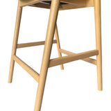 Rowan 65cm Natural Bar Stool - Naxos Beige Bar Stool Naxos-Core