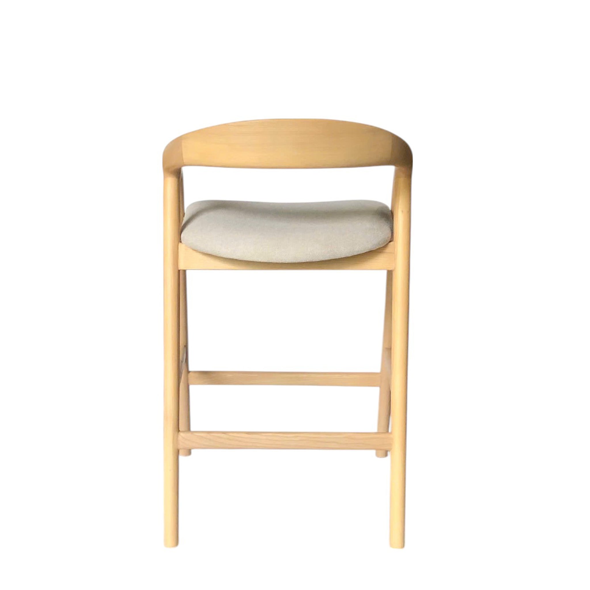 Rowan 65cm Natural Bar Stool - Naxos Beige Bar Stool Naxos-Core