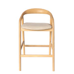 Rowan 65cm Natural Bar Stool - Naxos Beige Bar Stool Naxos-Core