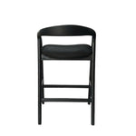 Rowan 65cm Bar Stool - Full Black Bar Stool Naxos-Core