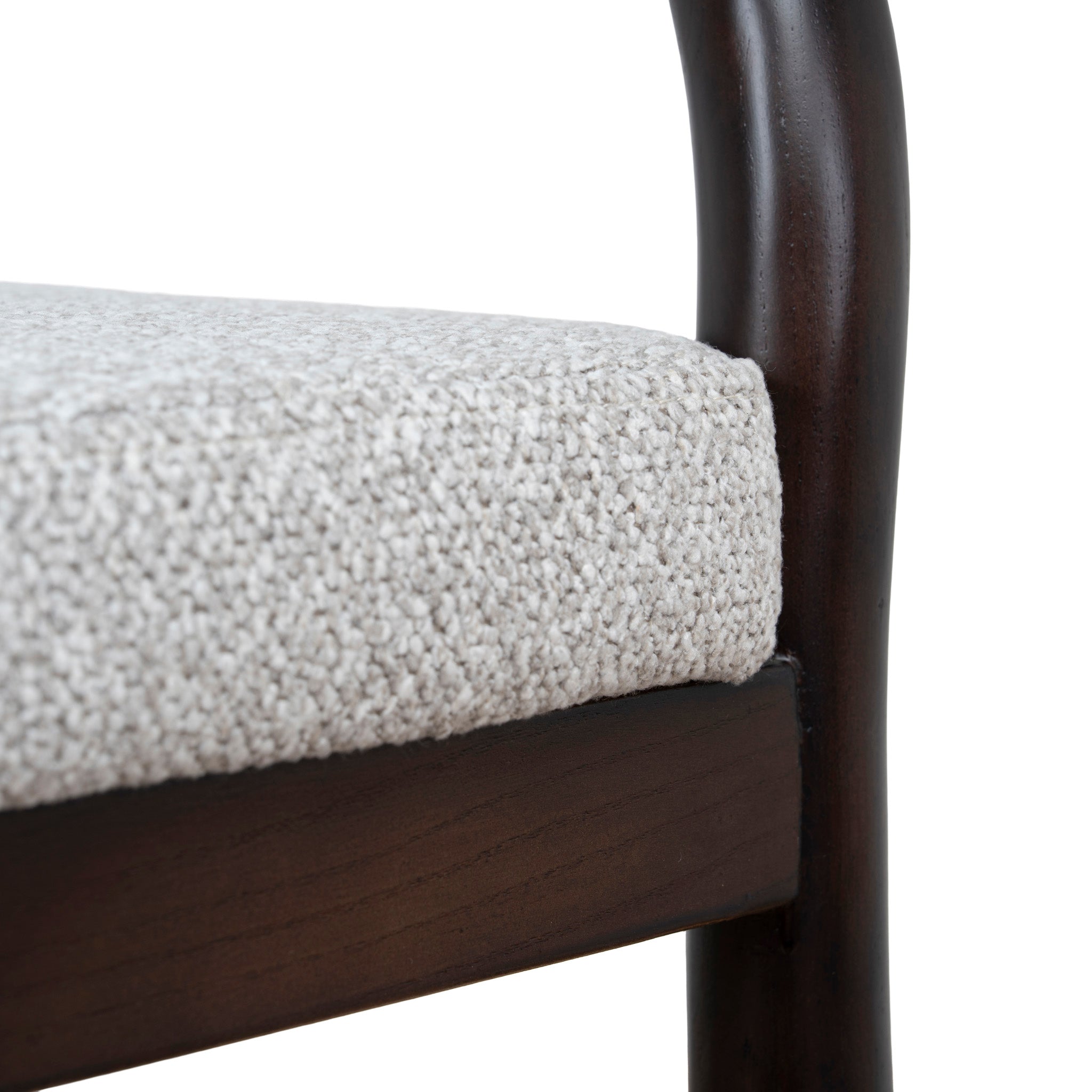 Adir 66cm Brown Bar Stool - Clay Grey Bar Stool LJ-Core