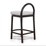 Adir 66cm Brown Bar Stool - Clay Grey Bar Stool LJ-Core