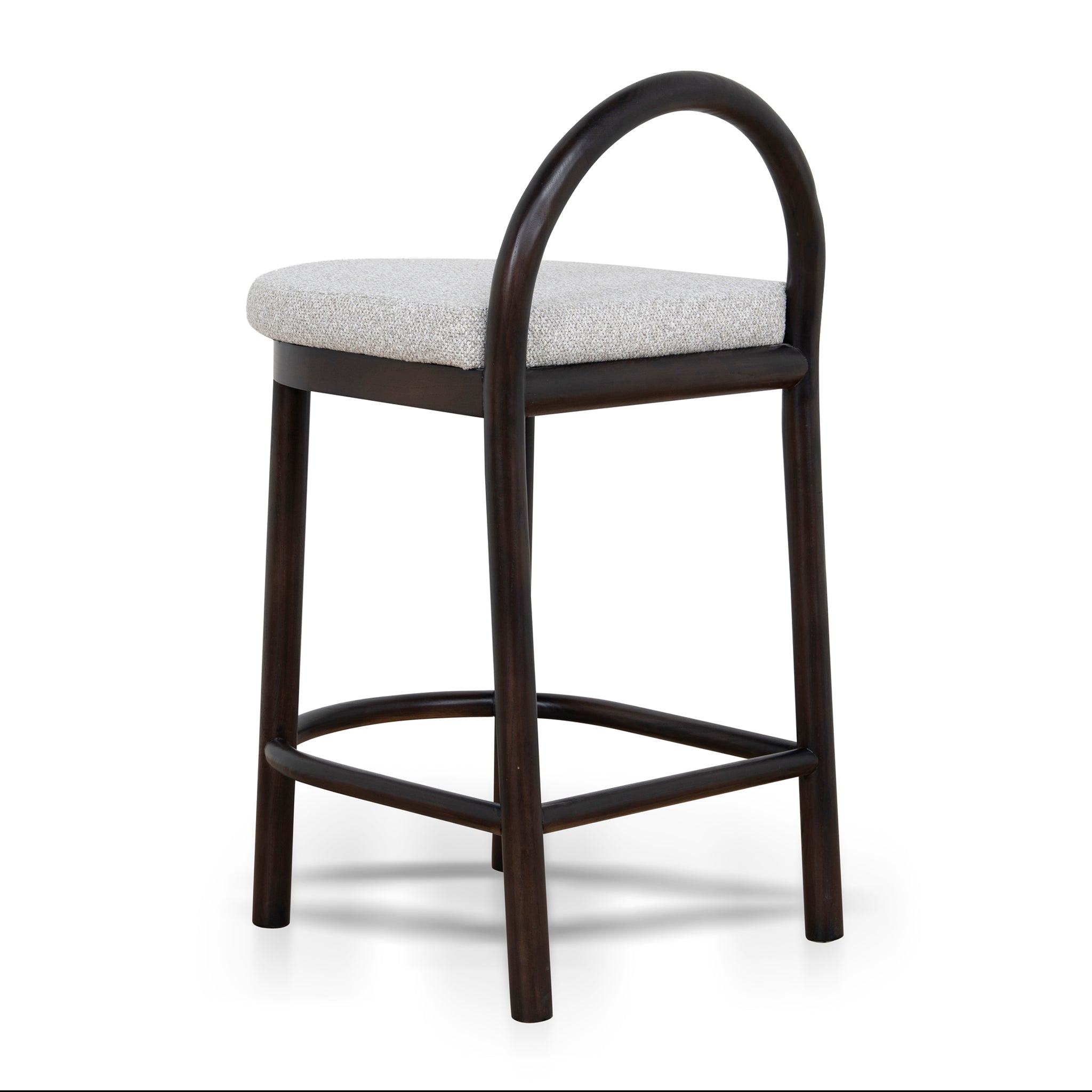 Adir 66cm Brown Bar Stool - Clay Grey Bar Stool LJ-Core