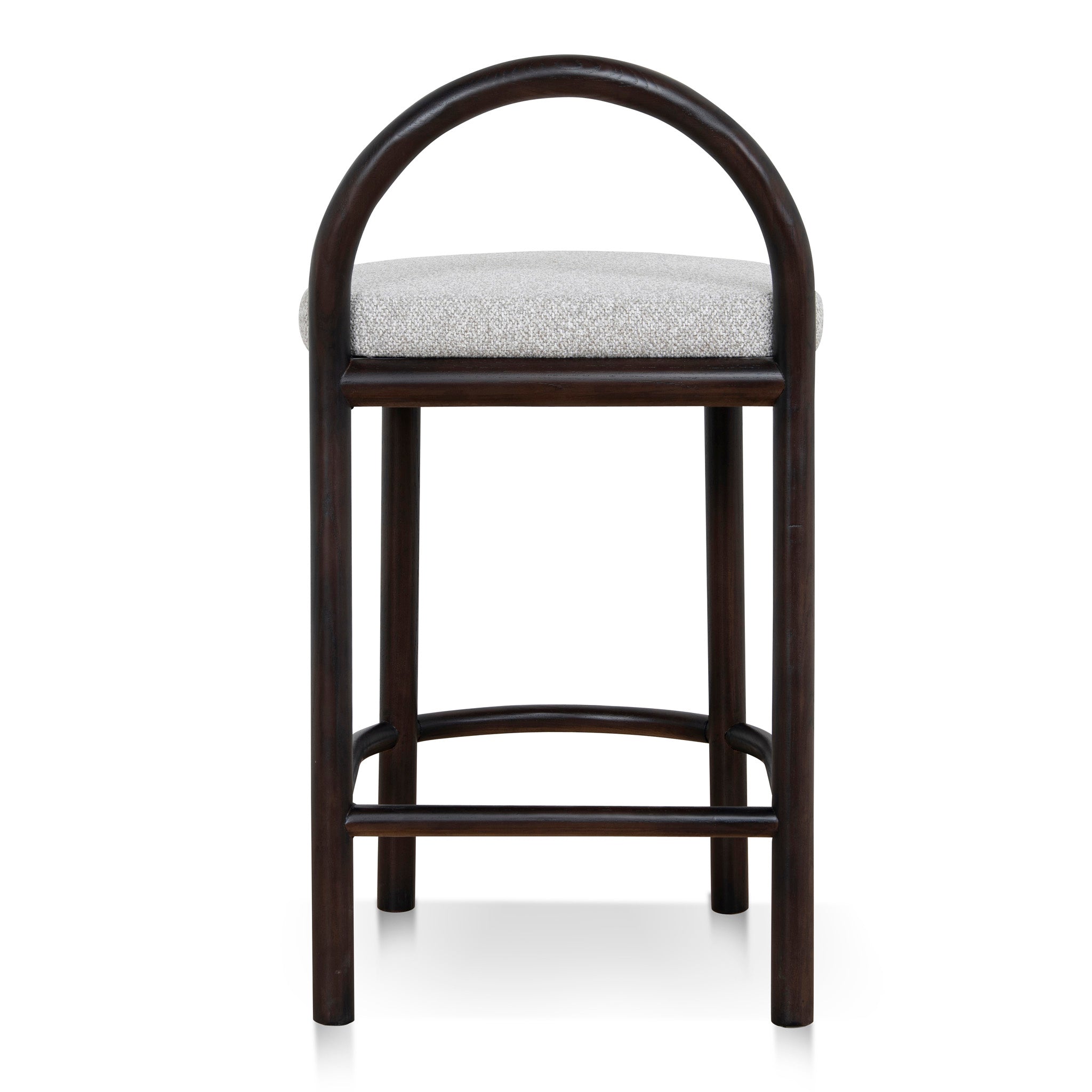 Adir 66cm Brown Bar Stool - Clay Grey Bar Stool LJ-Core