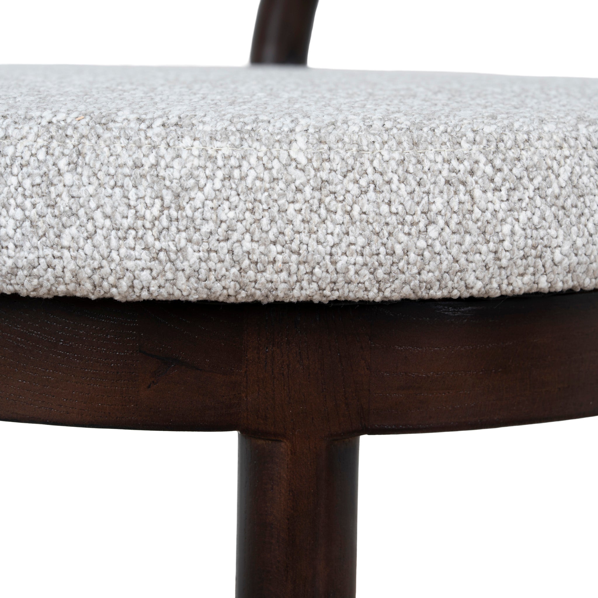 Adir 66cm Brown Bar Stool - Clay Grey Bar Stool LJ-Core