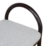 Adir 66cm Brown Bar Stool - Clay Grey Bar Stool LJ-Core