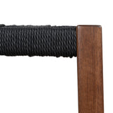 Jolen 65cm Rattan Bar Stool - Walnut Bar Stool Oakwood-Core