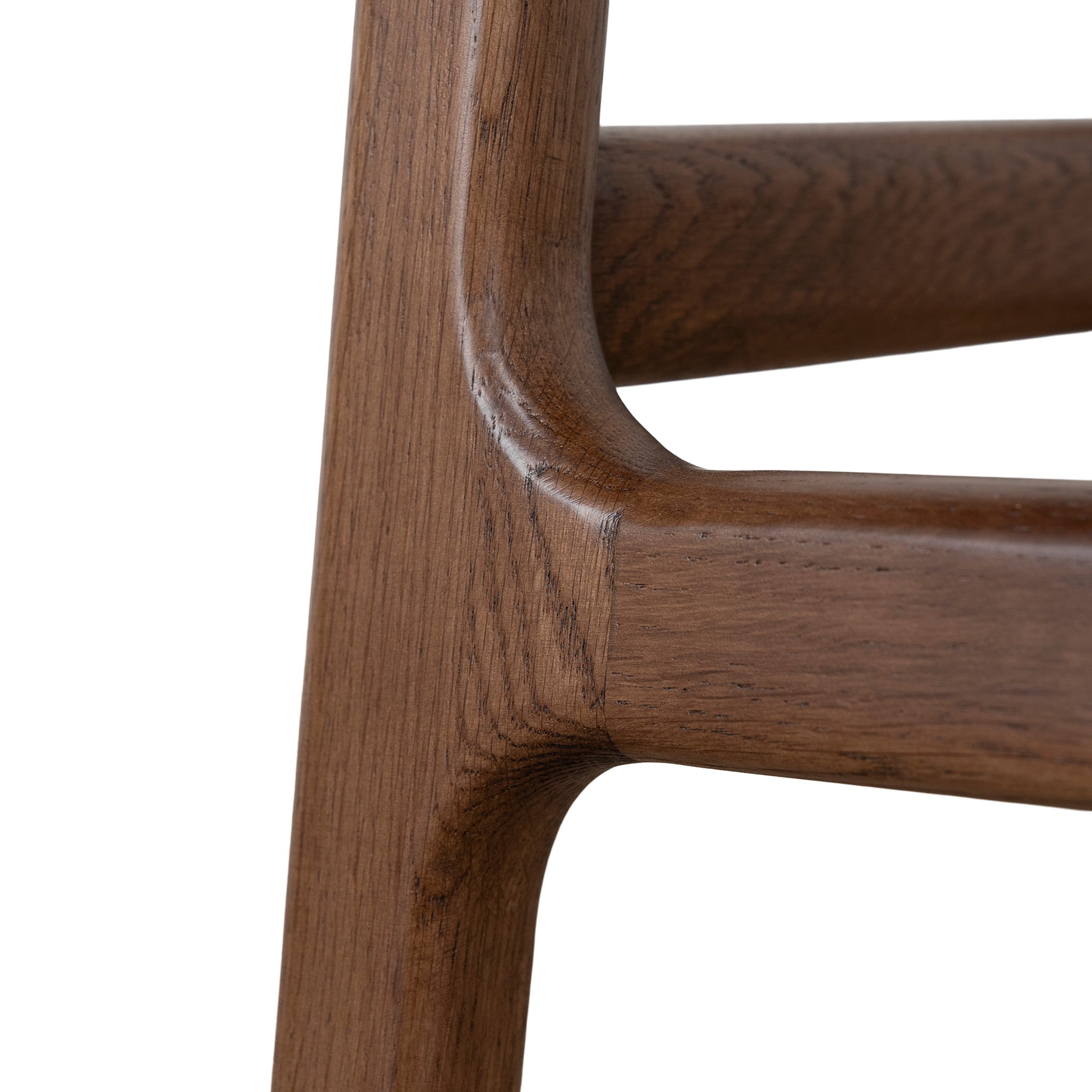 Ex Display - Cyprus 67cm Walnut Bar Stool - Mocha Brown Bar Stool Oakwood-Core