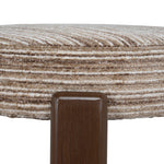 Aubrelle Walnut Barstool - Coconut Stripe Bar Stool Cino-Core