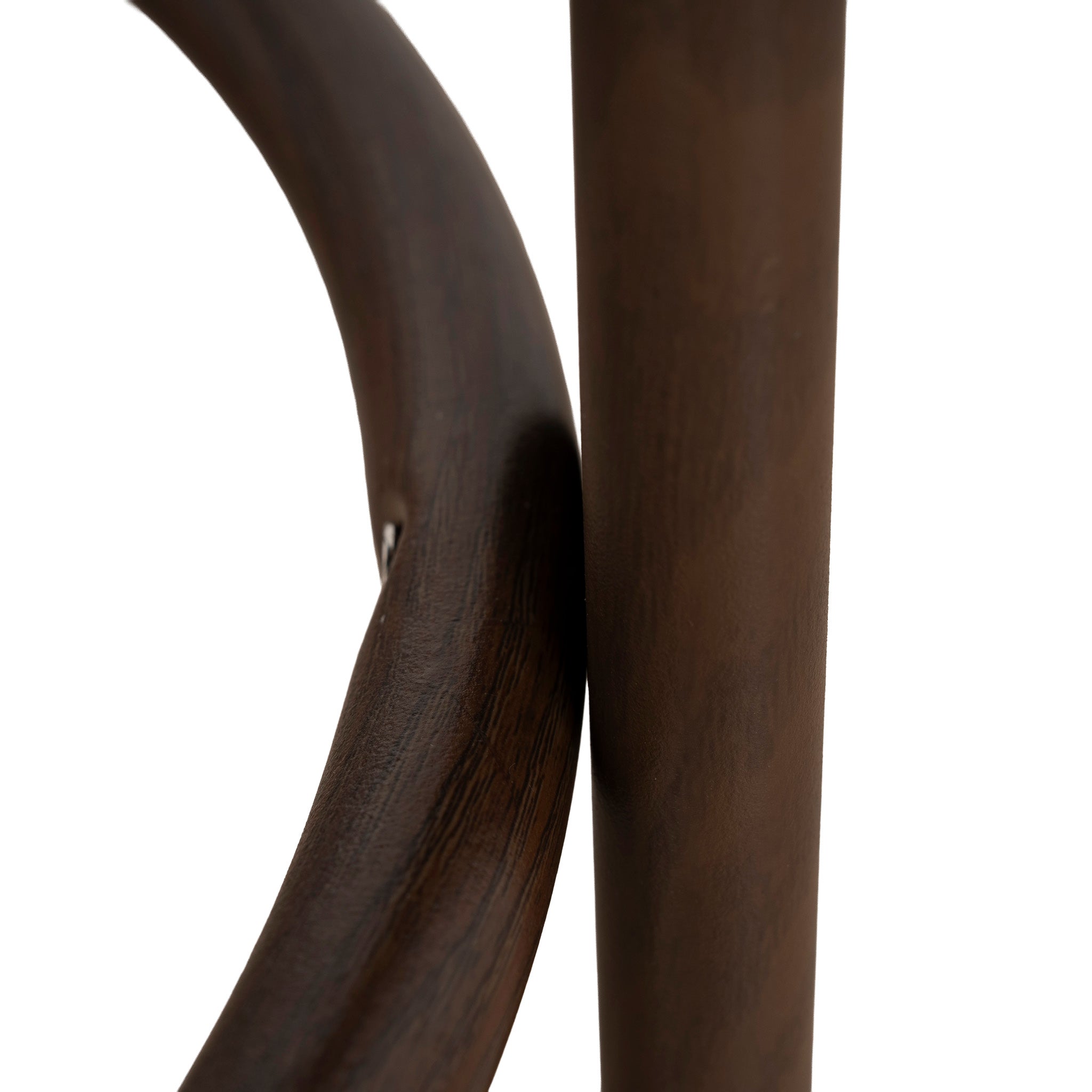 Aubrelle Walnut Barstool - Coconut Stripe Bar Stool Cino-Core