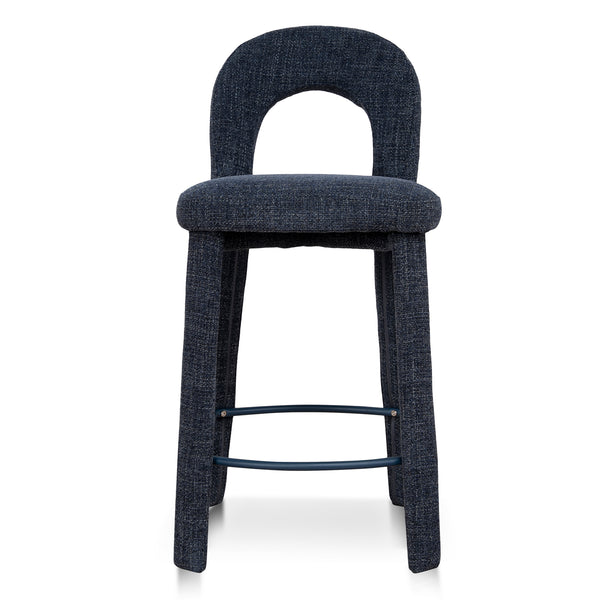 Soreta Blue Sand Barstool - Moss Navy | Interior Secrets
