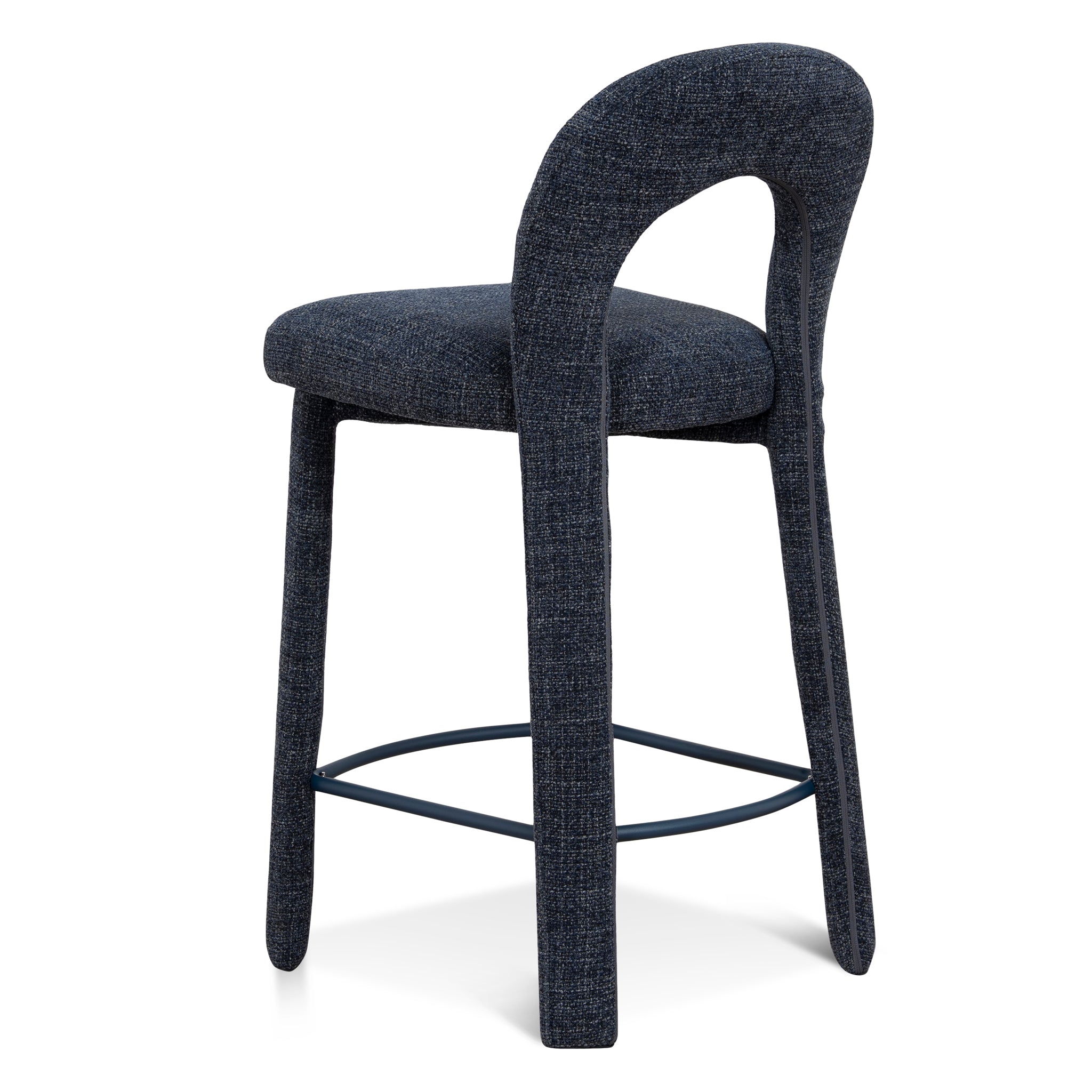 Soreta Blue Sand Barstool - Moss Navy Bar Stool Cino-Core