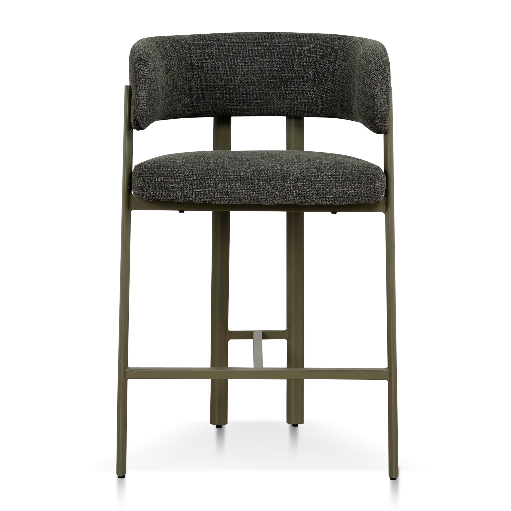 Set of 2 - Elvika Green Barstool - Kaitoke Green Bar Stool Cino-Core