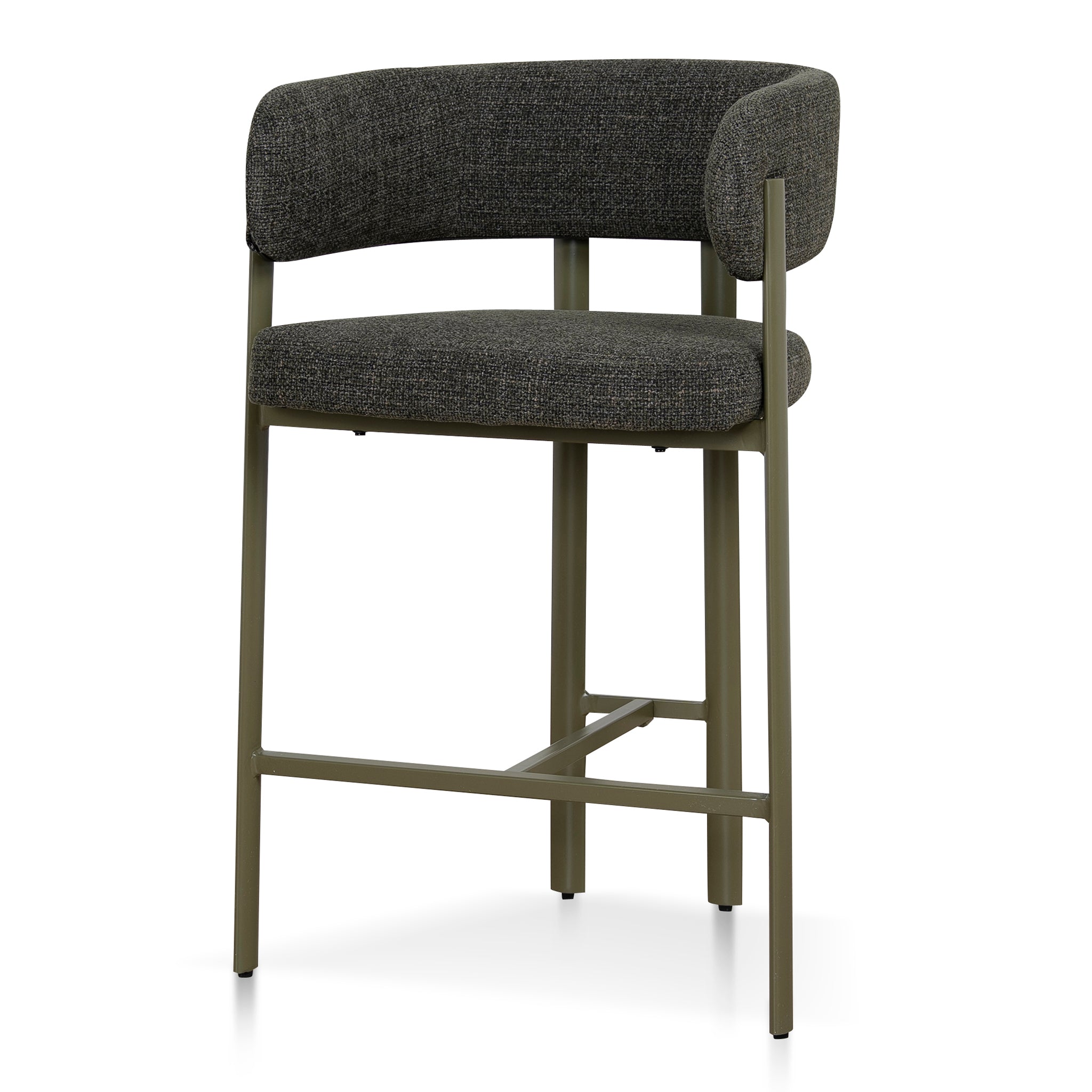Set of 2 - Elvika Green Barstool - Kaitoke Green Bar Stool Cino-Core
