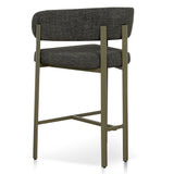 Set of 2 - Elvika Green Barstool - Kaitoke Green Bar Stool Cino-Core