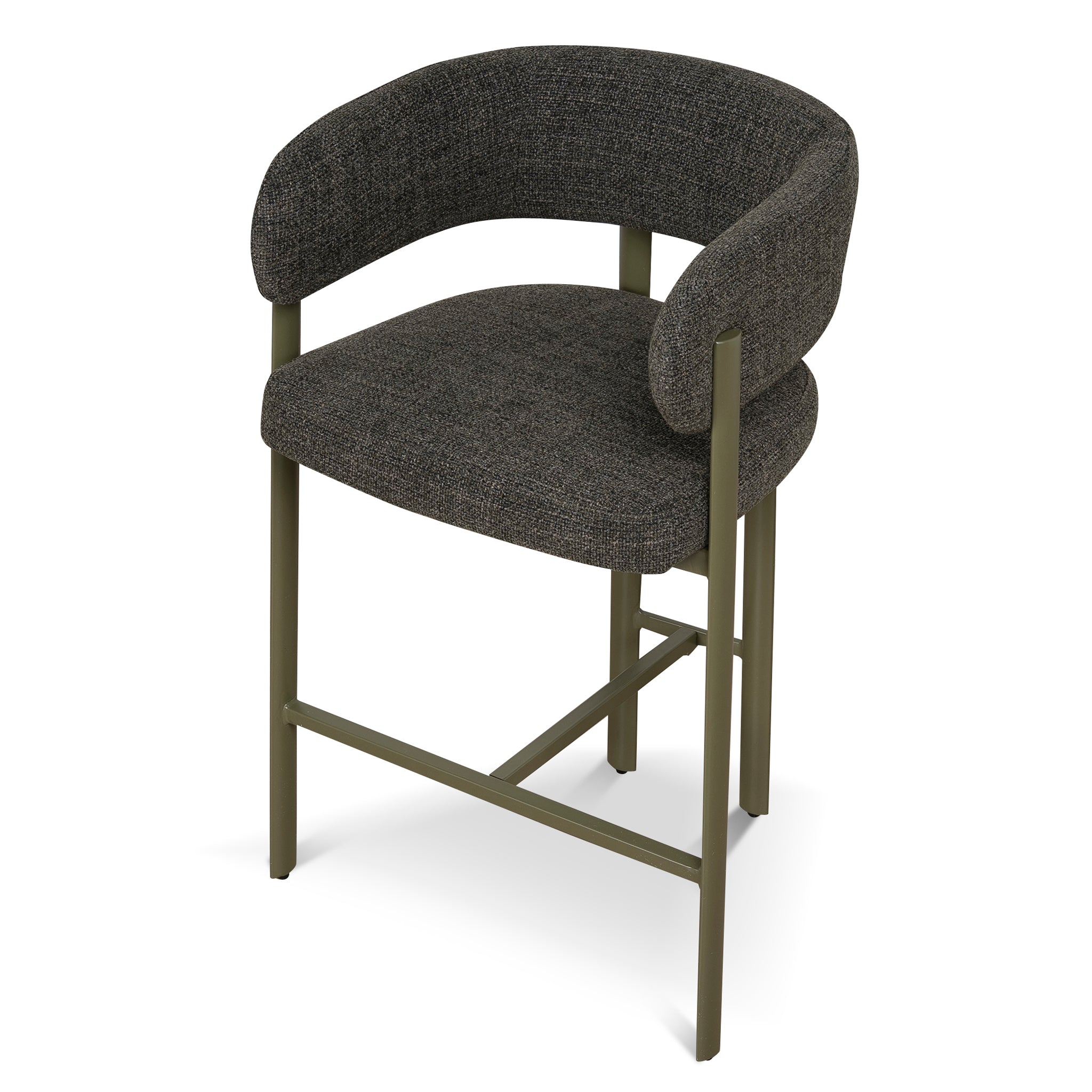 Set of 2 - Elvika Green Barstool - Kaitoke Green Bar Stool Cino-Core