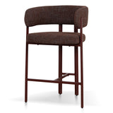 Elvika Red Barstool - Moss Brown (Single) Bar Stool Cino-Core