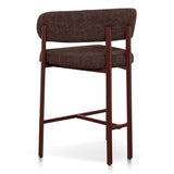 Elvika Red Barstool - Moss Brown (Single) Bar Stool Cino-Core